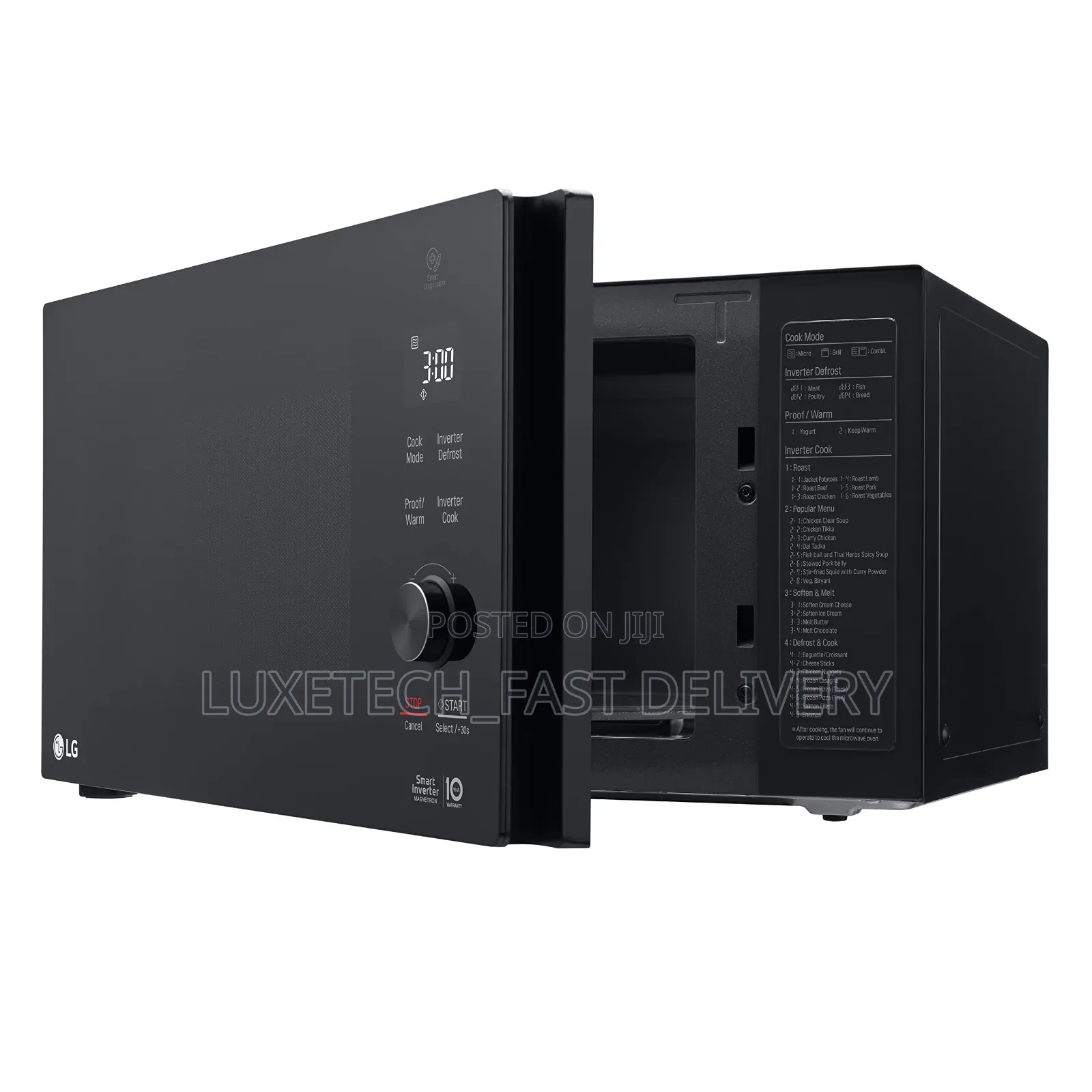 Lg Microwave 42l With Grill Digital Smart Inverter Mh8265dis