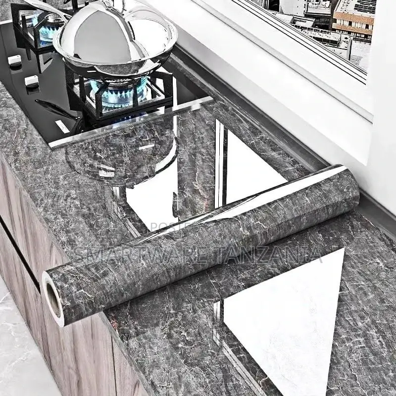 Waterproof Wallpaper Vinyl for Kitchen Backsplash Bathroom