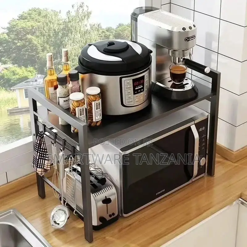 Kitchen Shelf Toaster Stand Shelf Kitchen Worktop Organizer