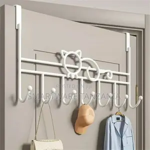 Back of Door Organizer for Towels, Clothes, Keys, Robes, Hat
