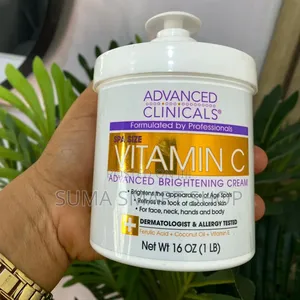 ADVANCED CLINICAL Vitamin C Brightening Cream .