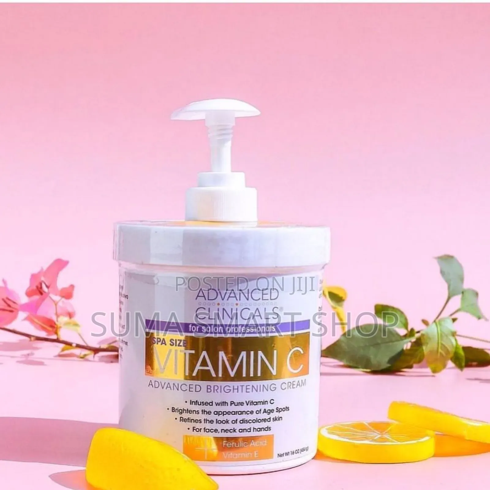 ADVANCED CLINICAL Vitamin C Brightening Cream .