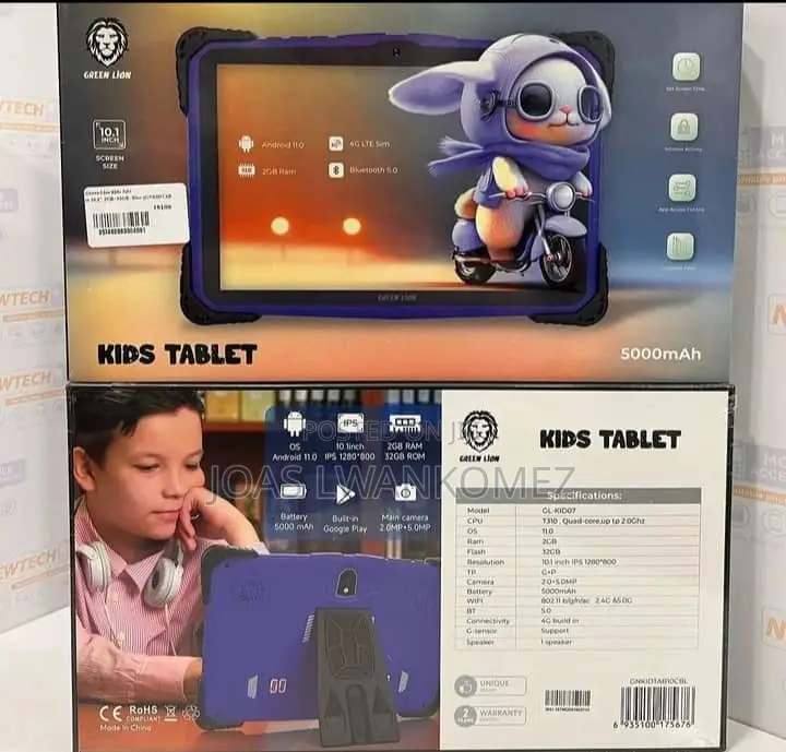 Grenn Lion Kids Tablet(2G,32GB 4GLTE).
