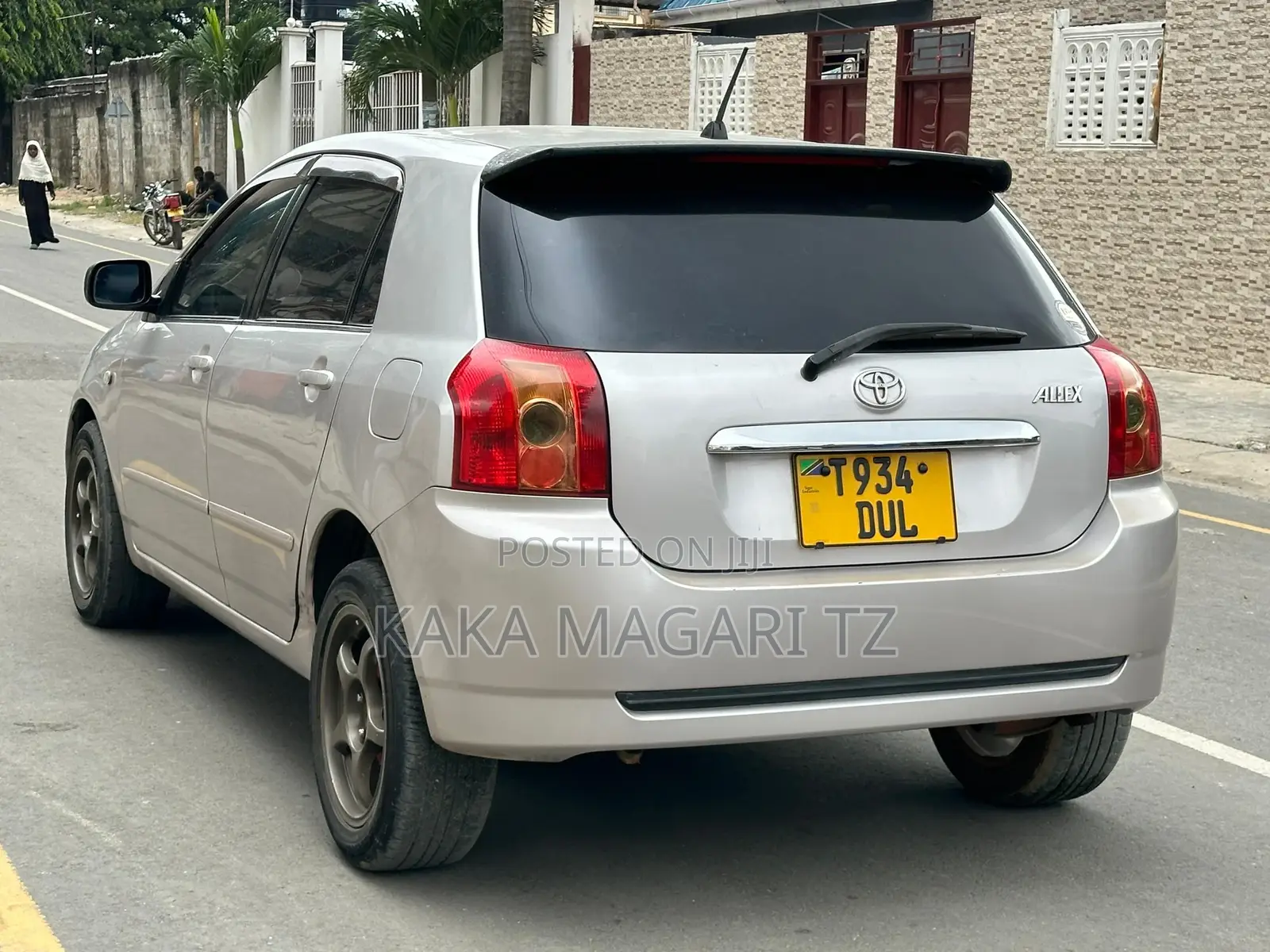 Toyota Allex 2004 Silver