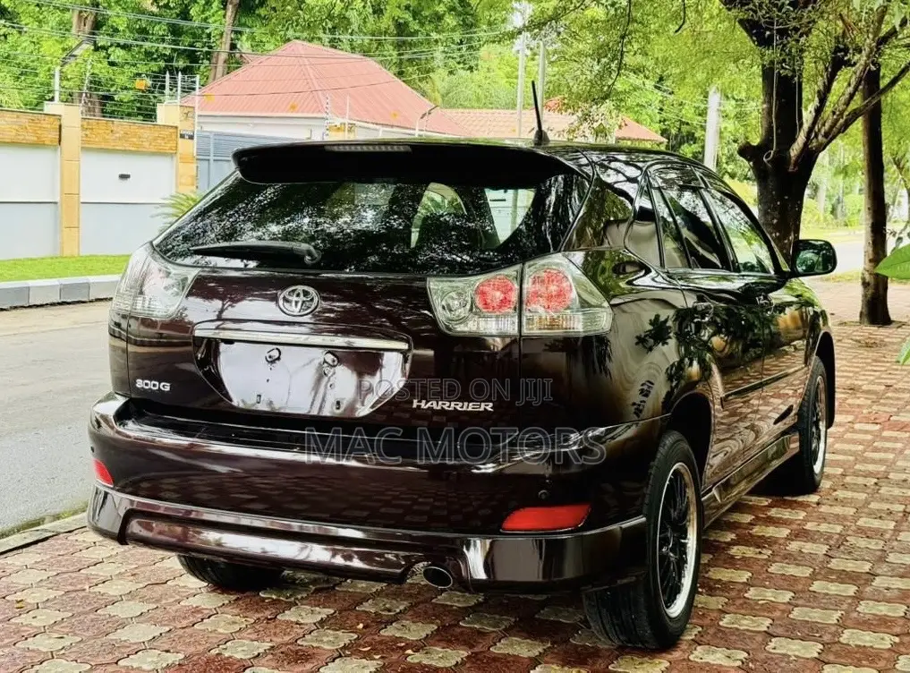 Toyota Harrier 2.4 2007 Burgundy