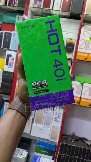 New Infinix Hot 40i 128 GB Black