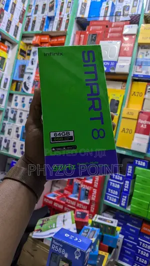 New Infinix Smart 8 64 GB Black