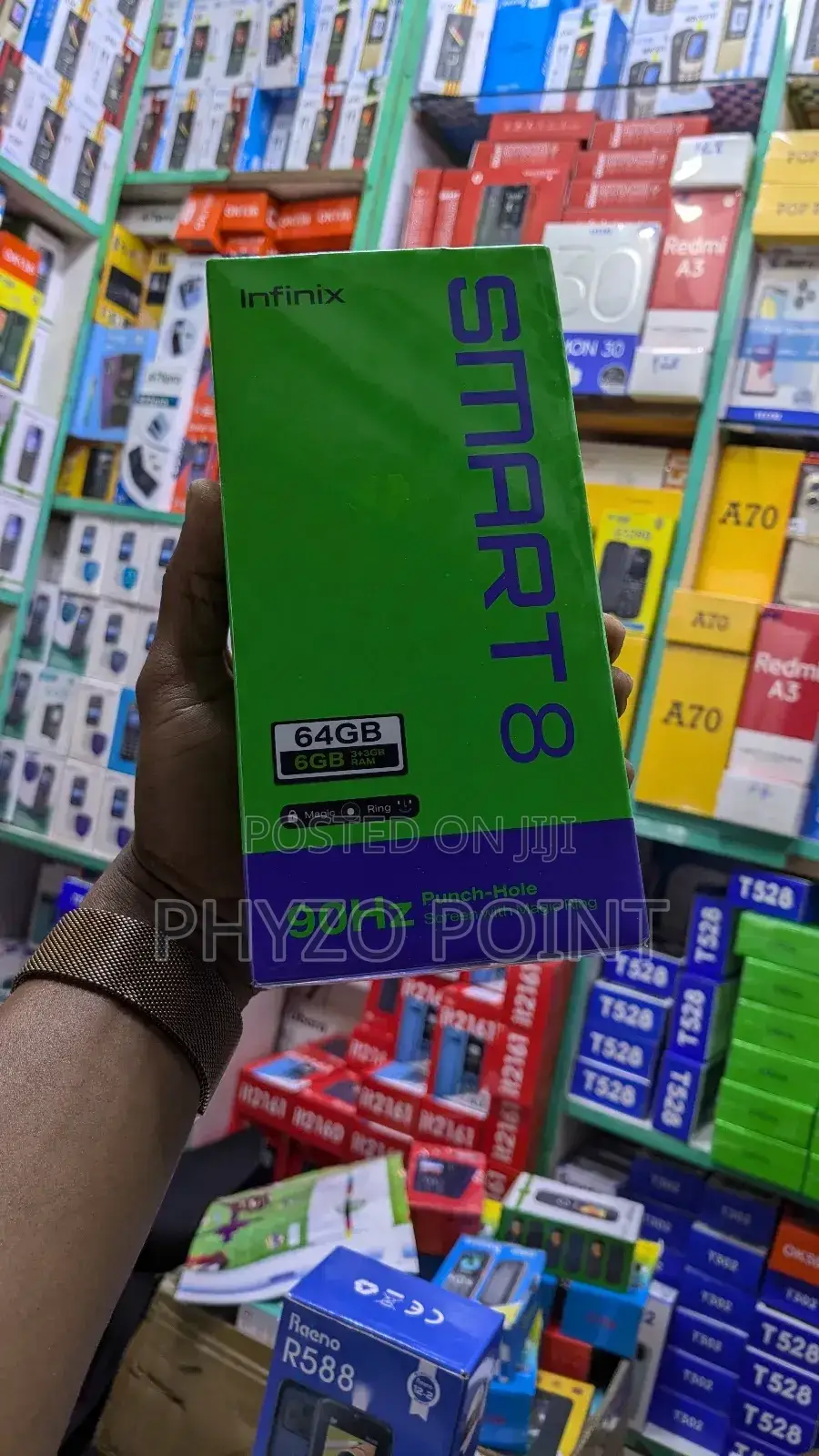 New Infinix Smart 8 64 GB Black