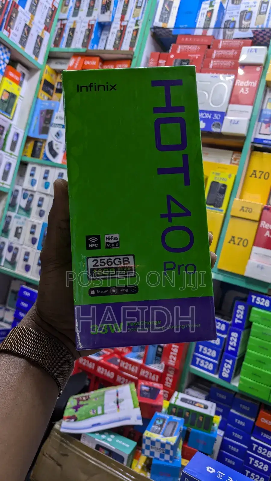 New Infinix Hot 40 Pro 256 GB Black