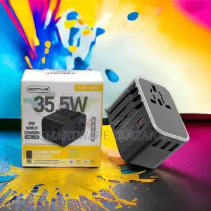 Travel Multi-plug Charger Adapter 4 USB Port World Wide