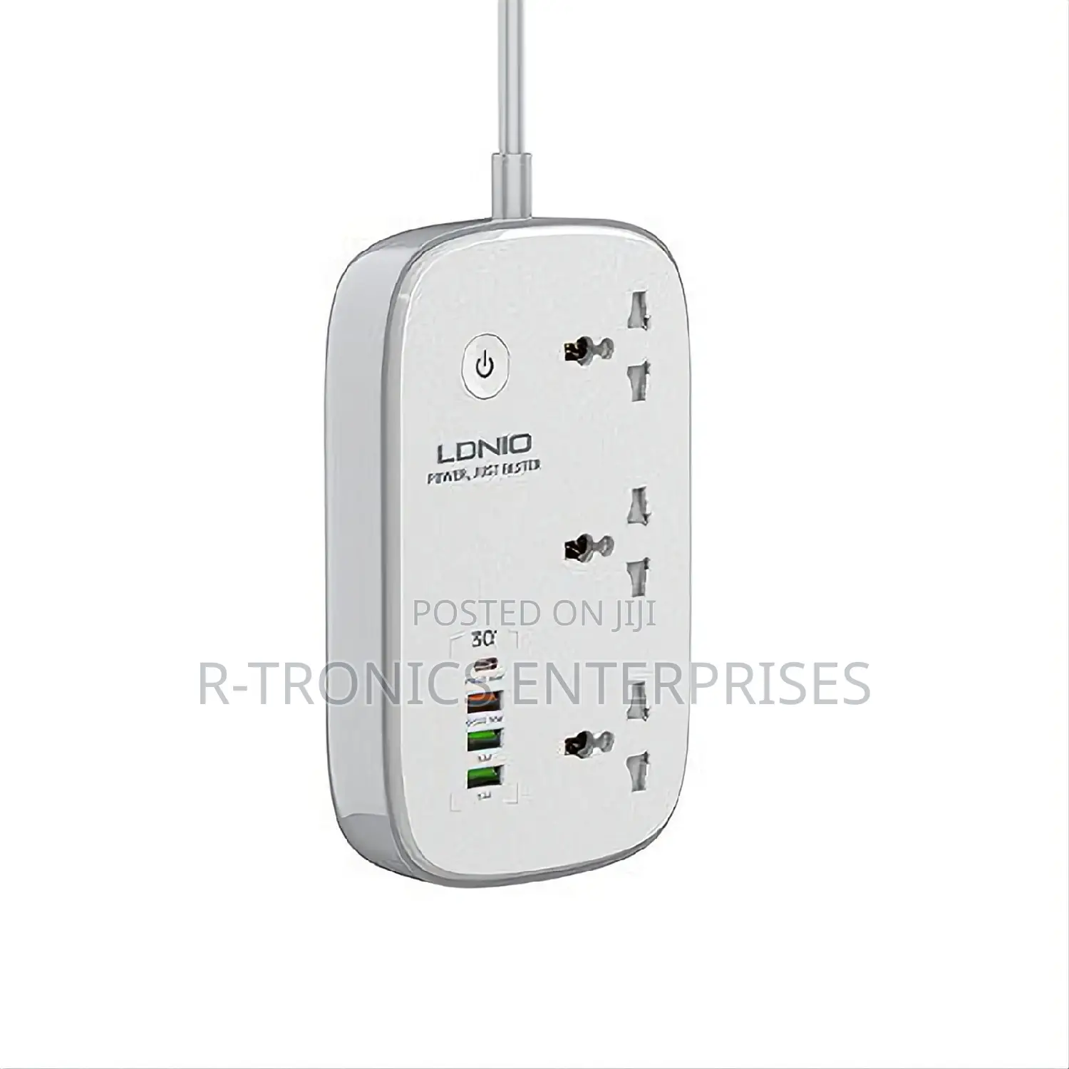 3 AC Outlets Wi-Fi Smart Power Strip