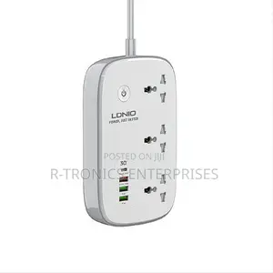 3 AC Outlets Wi-Fi Smart Power Strip