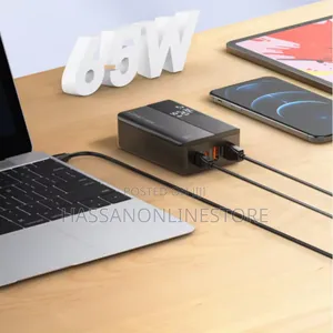 LDNIO 65W Desktop Fast Charger A4808Q - UK 3 Pin