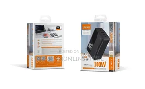 LDNIO 100W Gan Super Fast Charger A4809C - 3 Pin UK