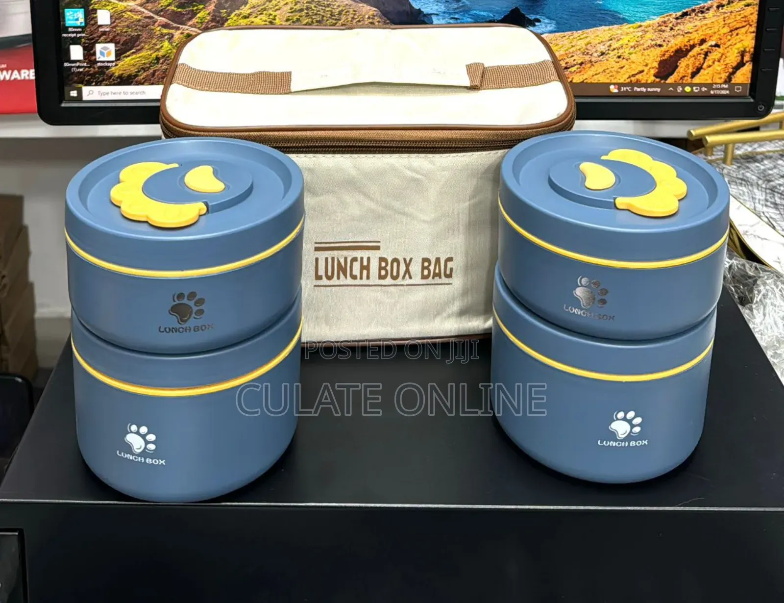 Lunch Box With Thermo Bag