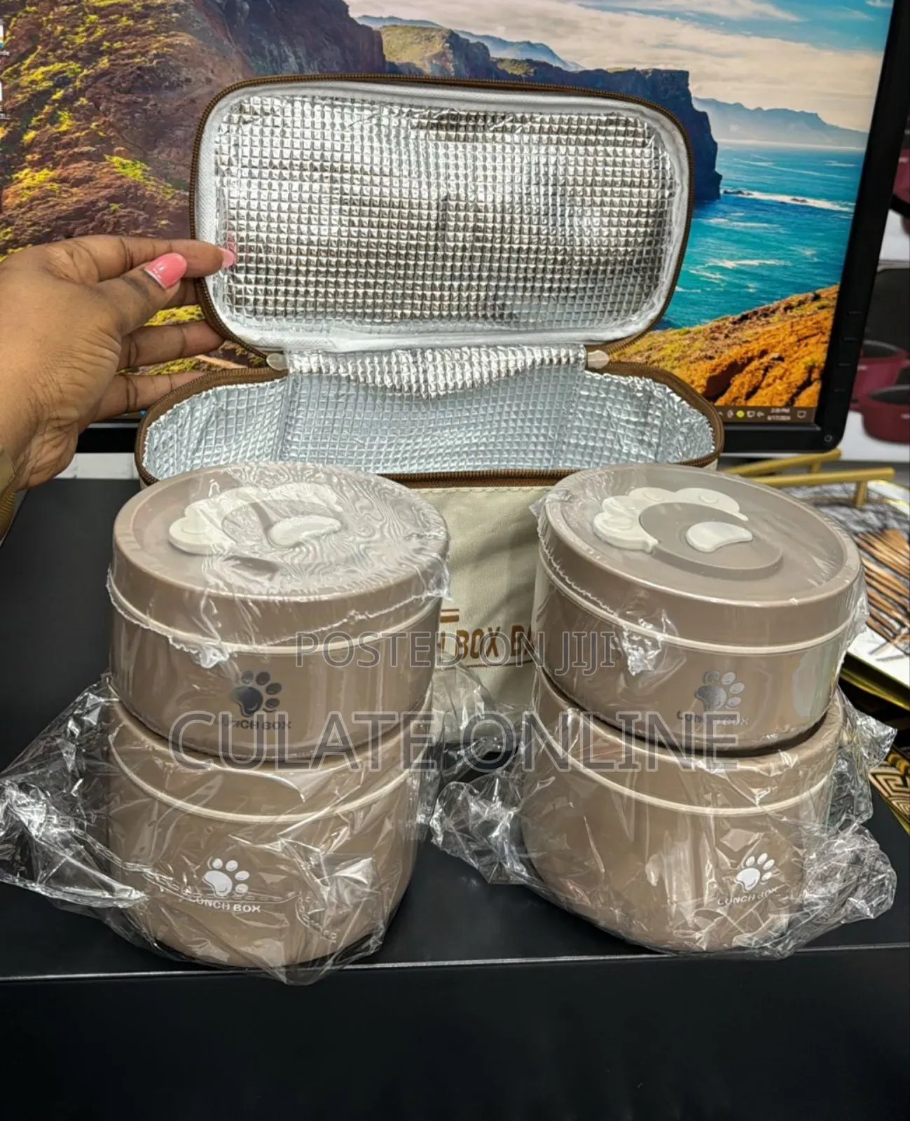 Lunch Box With Thermo Bag