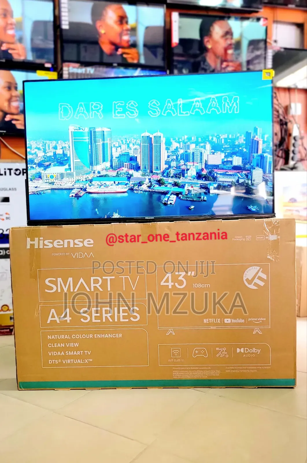 Tv Hisense Inchi 43 Smart Bei Nafuu Yaani