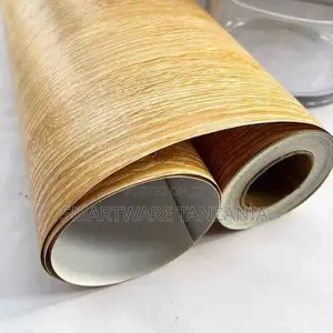 PVC Self-Adhesive Wallpaper, Wood Design