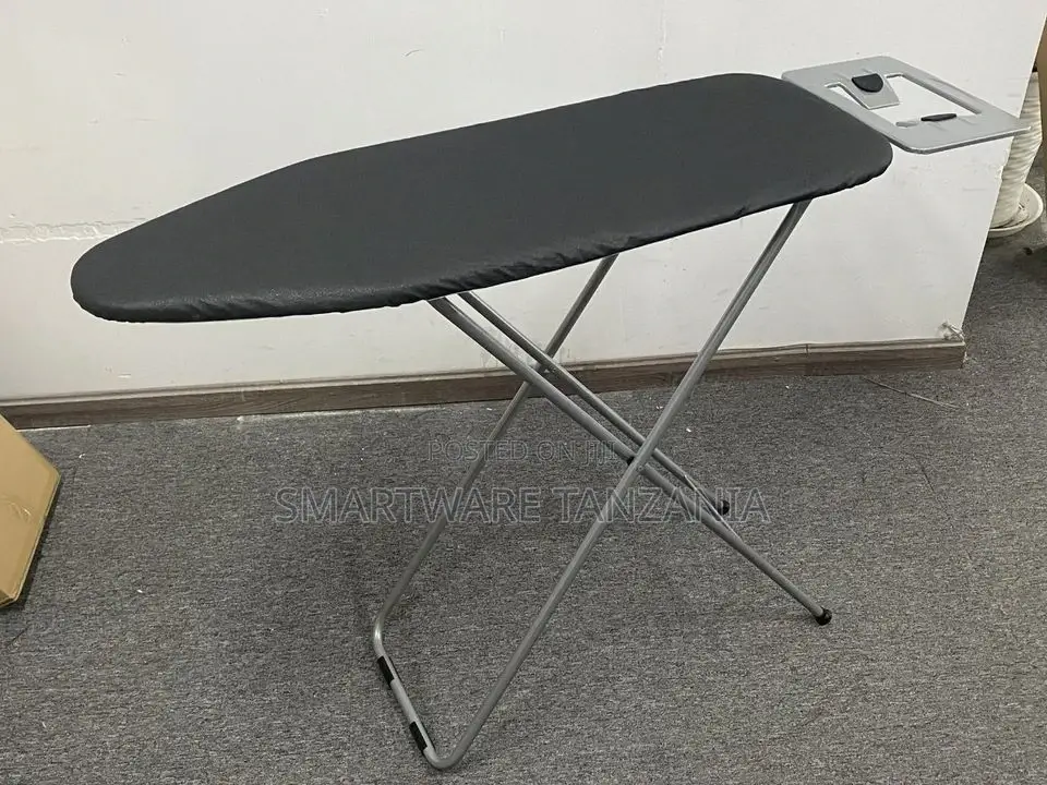 Folding Wood and Steel Ironing Board/Iron Table Holder