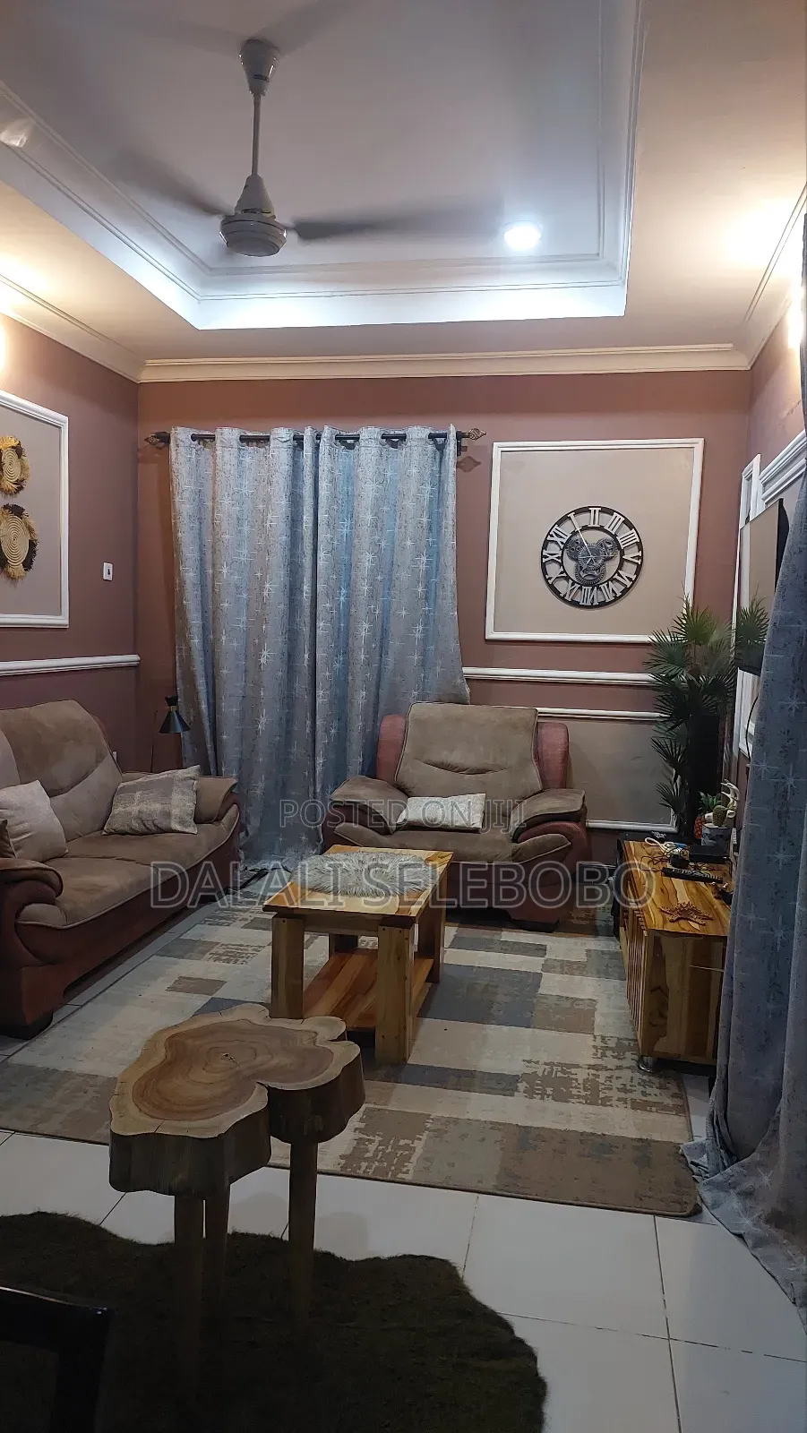 Furnished 2bdrm Chalet in Survey Mliman City, Kinondoni for rent
