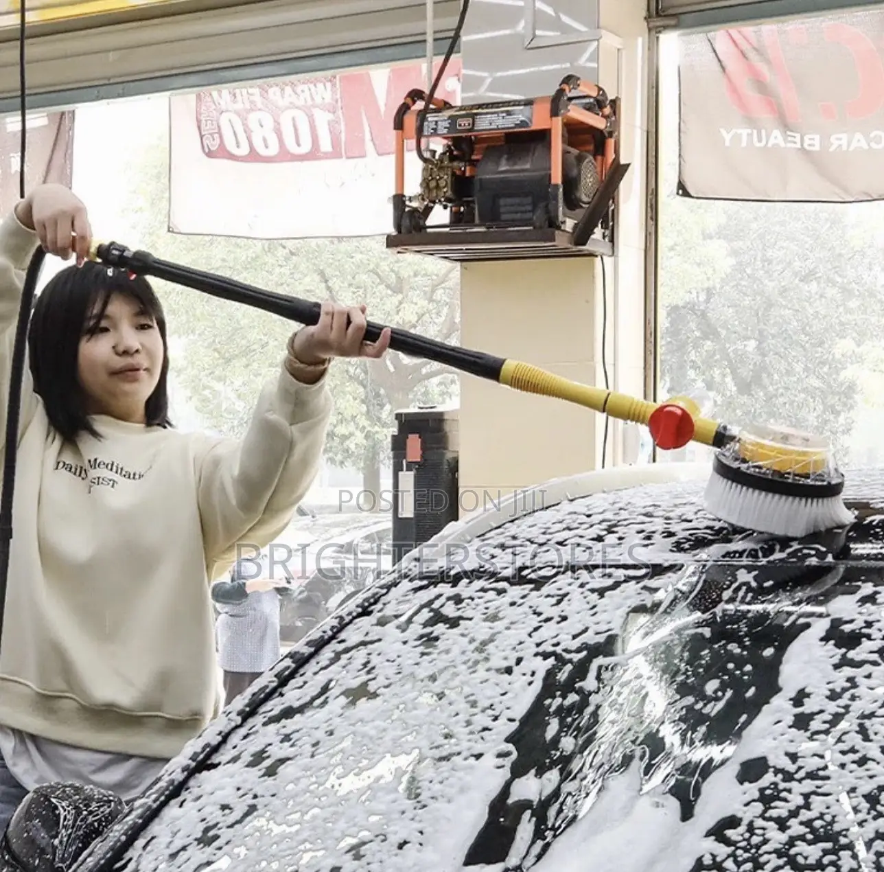 Automatic Rotary Car Brush
