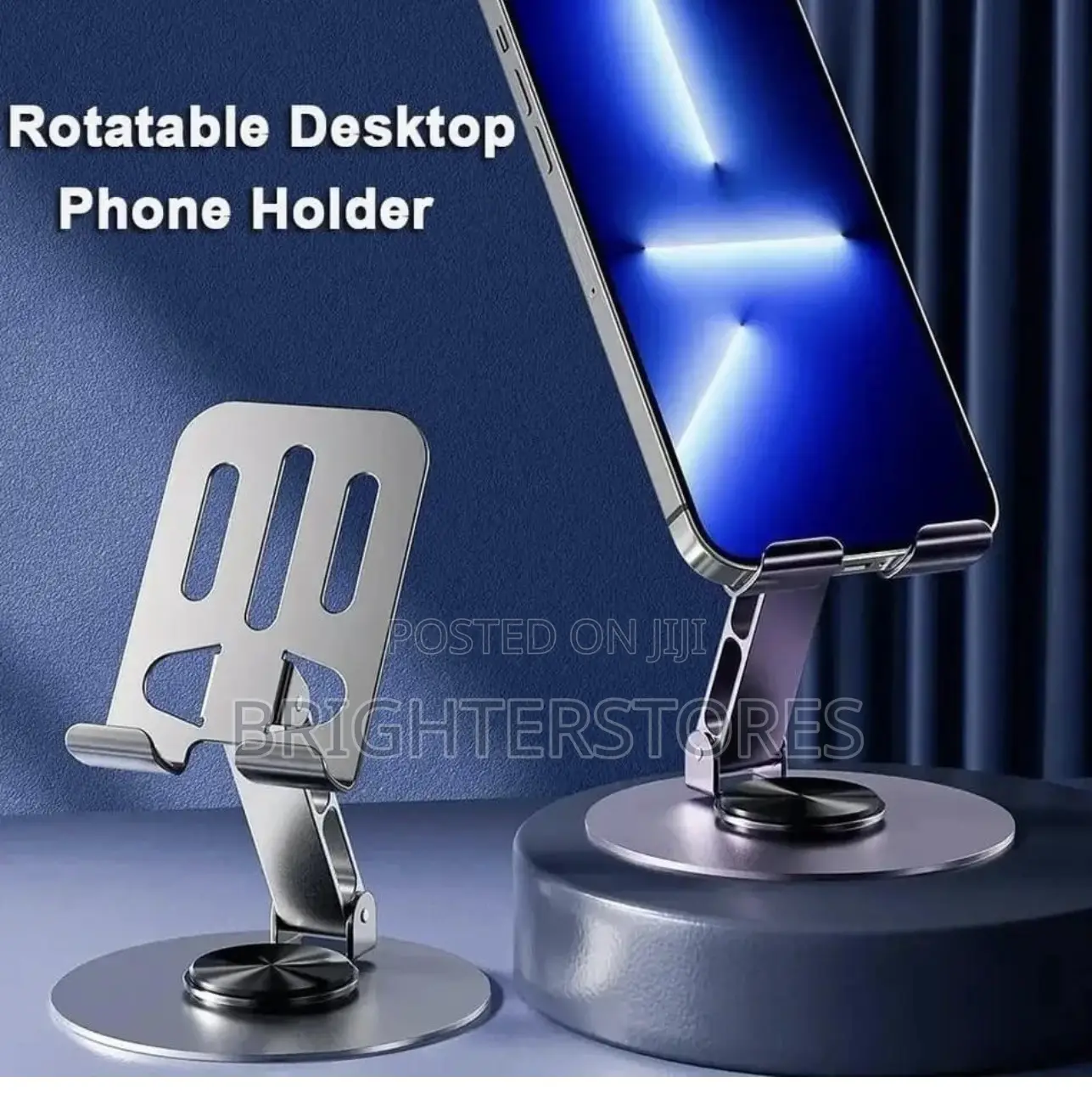 Portable Cell Phone Stand Desk, 360 Degree Rotation Bed