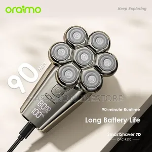 Oraimo Smart Shaver 7D 7 Razor Heads 360° Shaver
