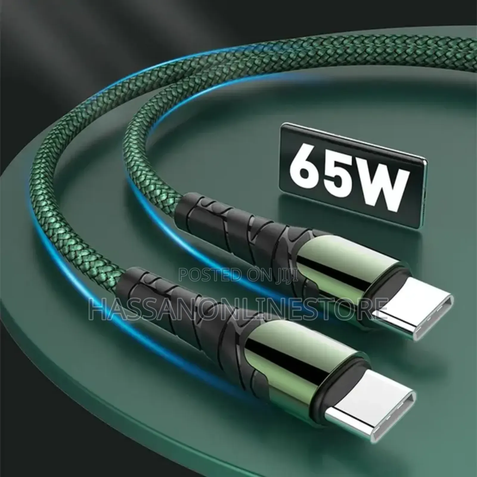 Ldnio LC101 Typec to USBC C2c 65w Braided Cable 1meter