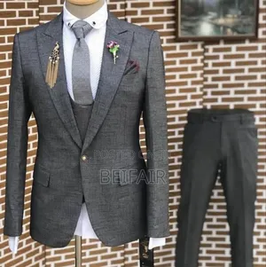 Suti Za Kiume | Men's Suits | Charcoal Grey