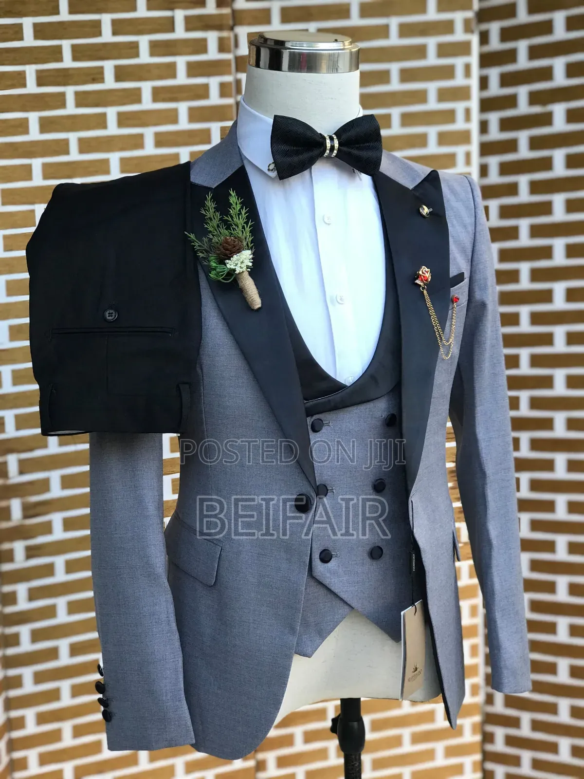 Suti Za Kiume | Men's Suits | Black and Grey