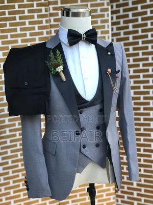 Suti Za Kiume | Men's Suits | Black and Grey