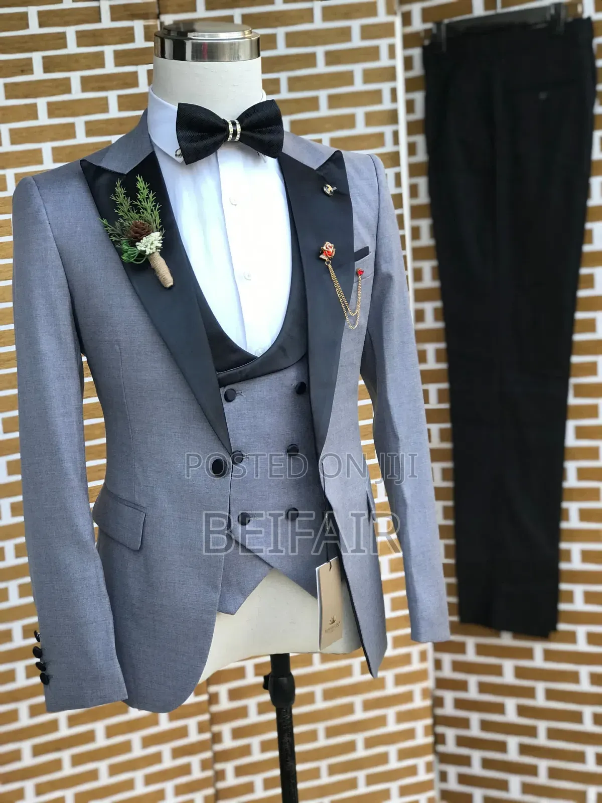 Suti Za Kiume | Men's Suits | Black and Grey
