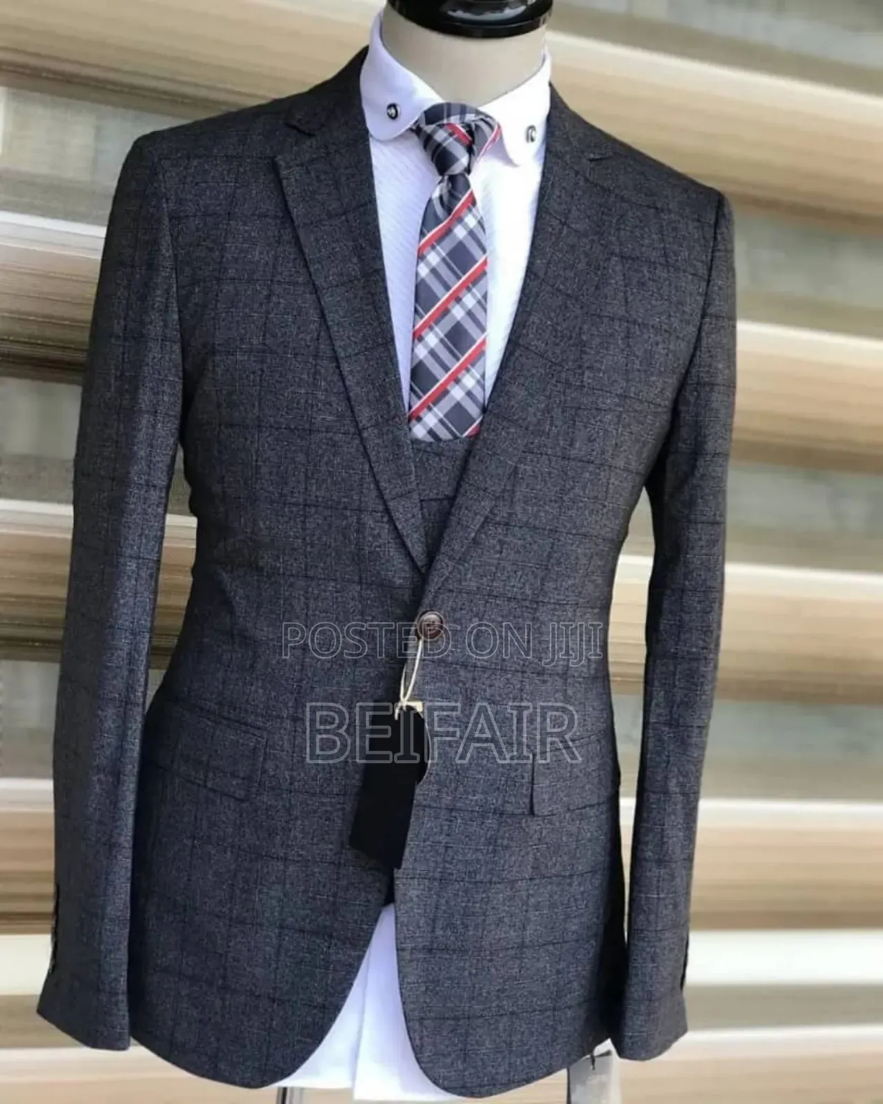 Suti Za Kiume | Men's Suits | Charcoal Grey