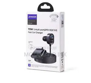 Joyroom CL05 72w Car Charger With Extension for Back