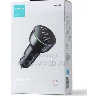 Joyroom CL26 70w Car Charger USBA + 2xusbc