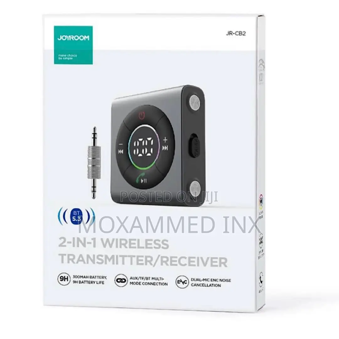 Joyroom CB2 2in1 Bluetooth Wireless Transmitter And