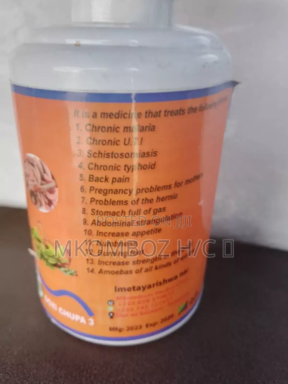 Zanjabil Syrup Ges Tumboni, Typhoid Sugu, Uti Sugu, Maleria