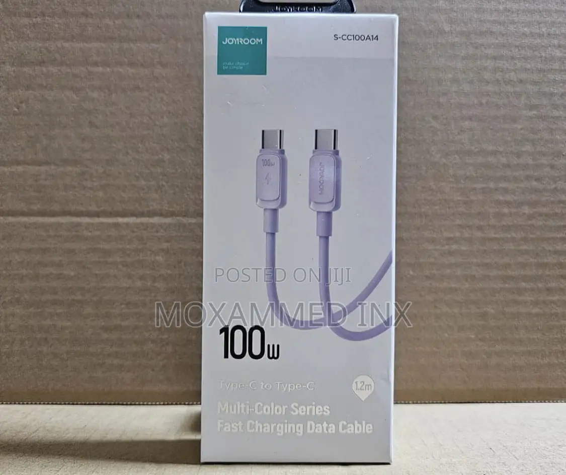 Joyroom CC100A14 Typec 100w USBC Cable 1.2meters Purple