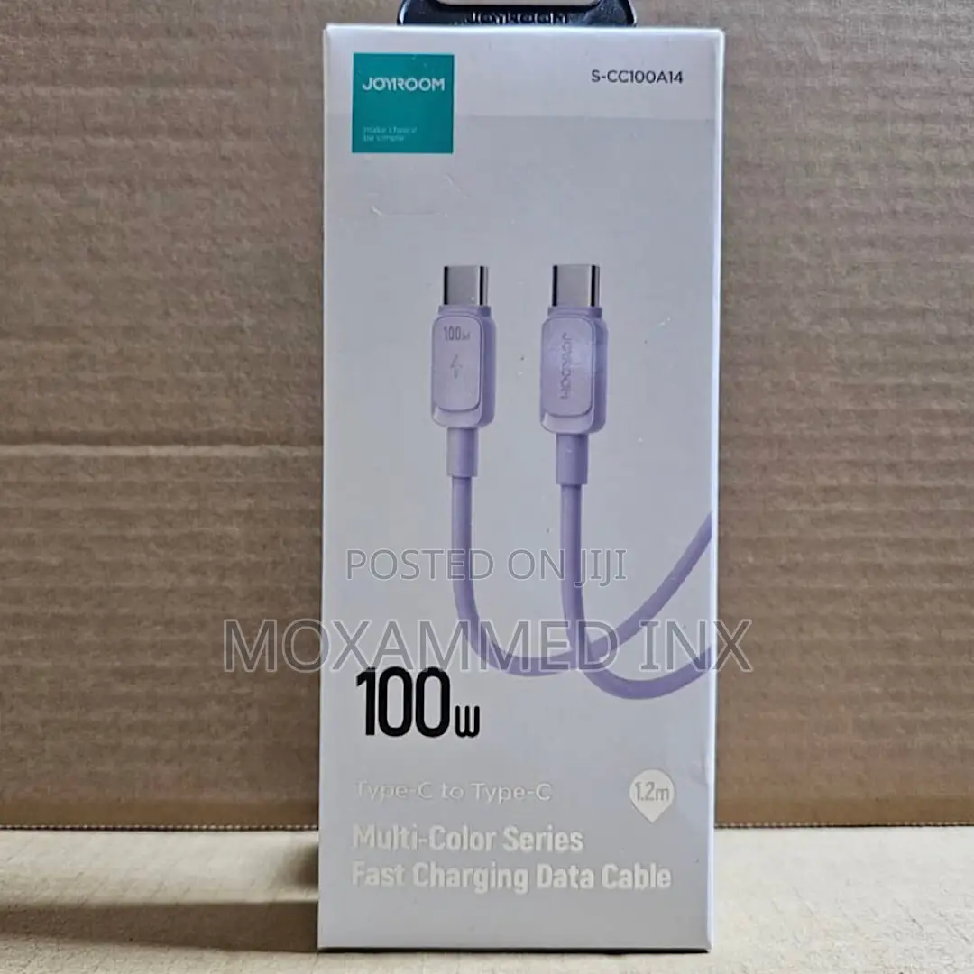 Joyroom CC100A14 Typec 100w USBC Cable 1.2meters Purple