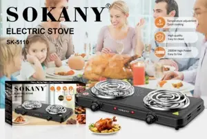 Electric Stove Nzuri Sana Plate Mbili