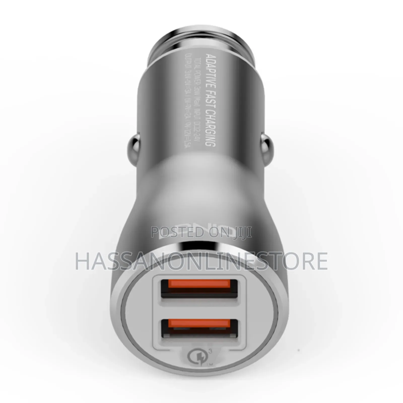 LDNIO C407Q 2 USB Port Phone Car Charger Support QC3.0
