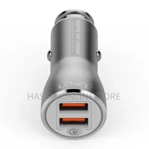 LDNIO C407Q 2 USB Port Phone Car Charger Support QC3.0