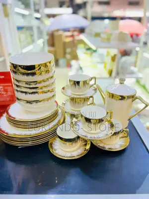 Dinner Set With Tea Set