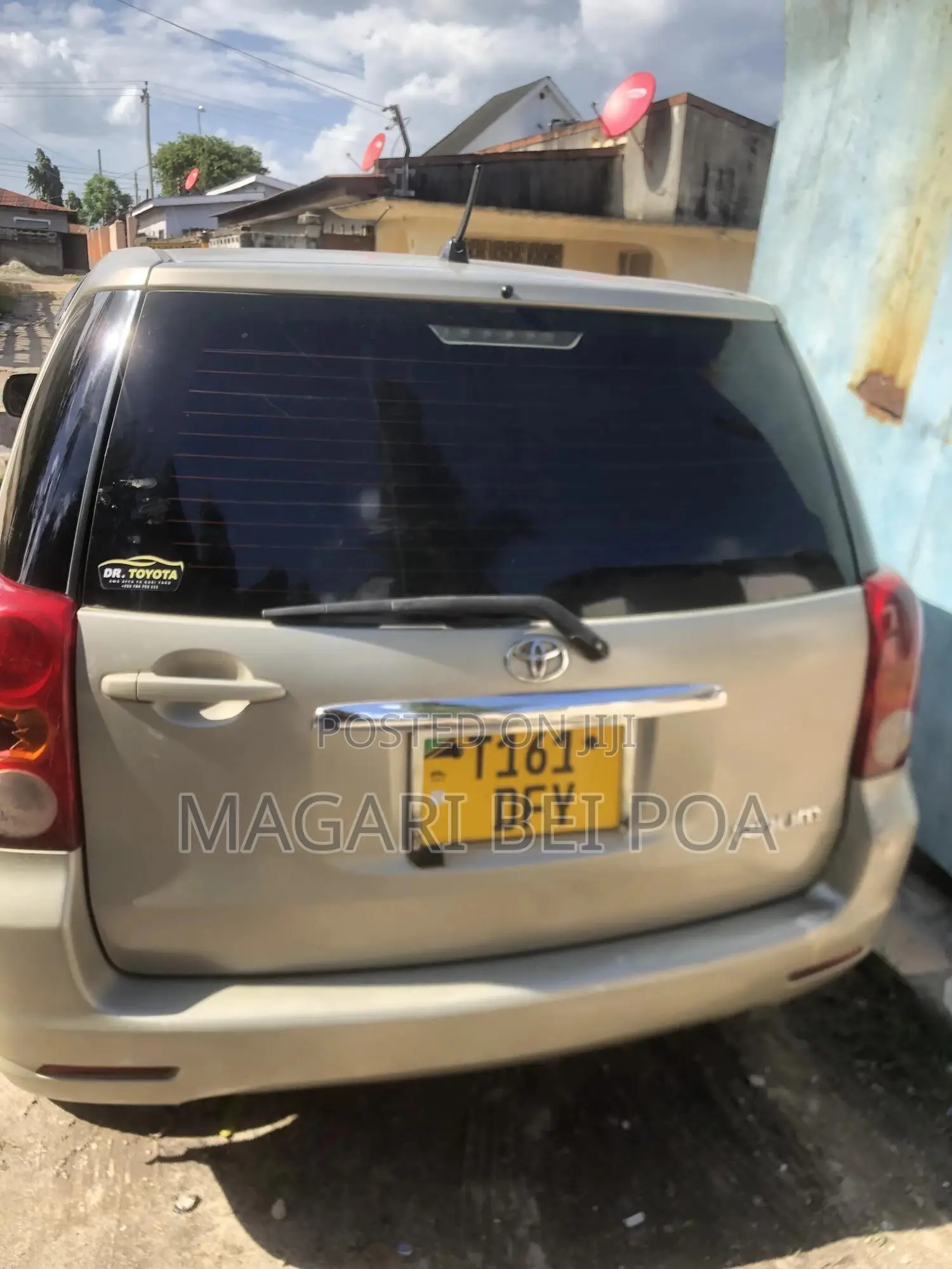 Toyota Raum 2007 Silver