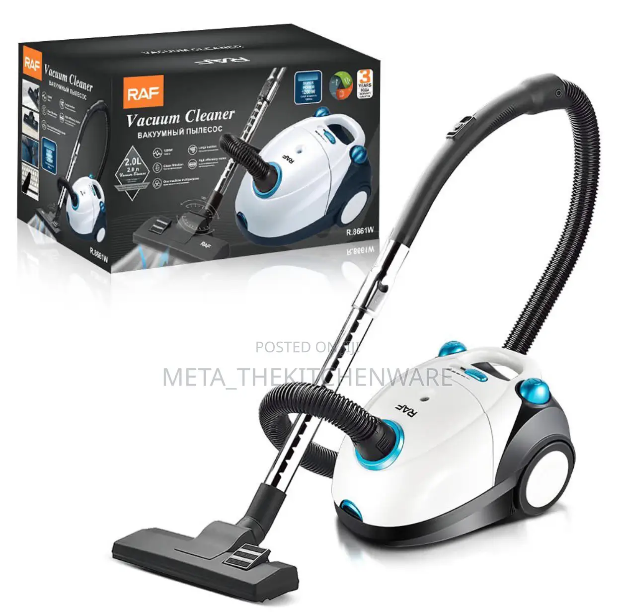 Raf Vacuum Cleaner 2litres High Quality