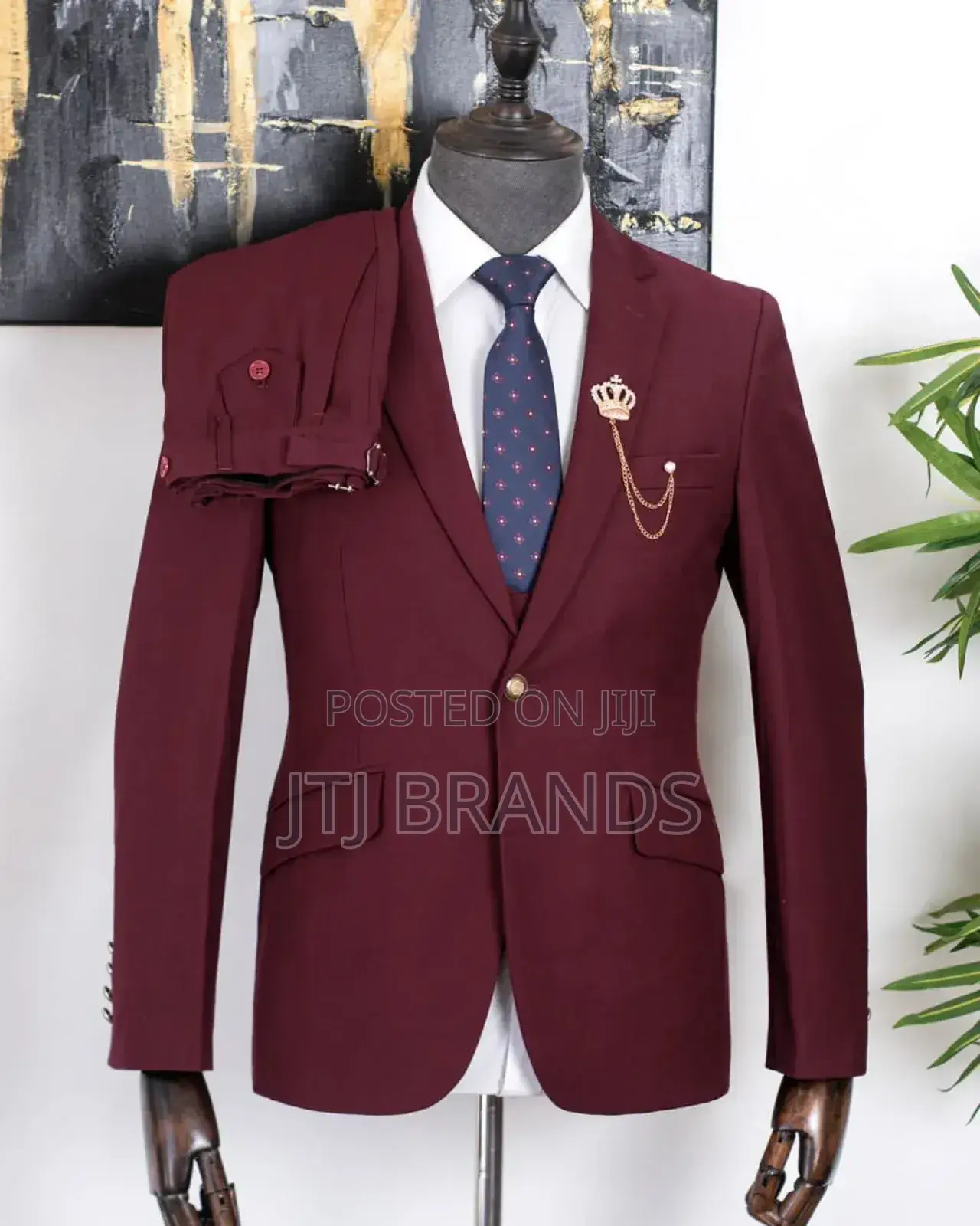 Maroon New Suits