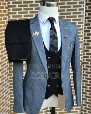 Men's Suits | Suti Za Kiume | Black and Grey