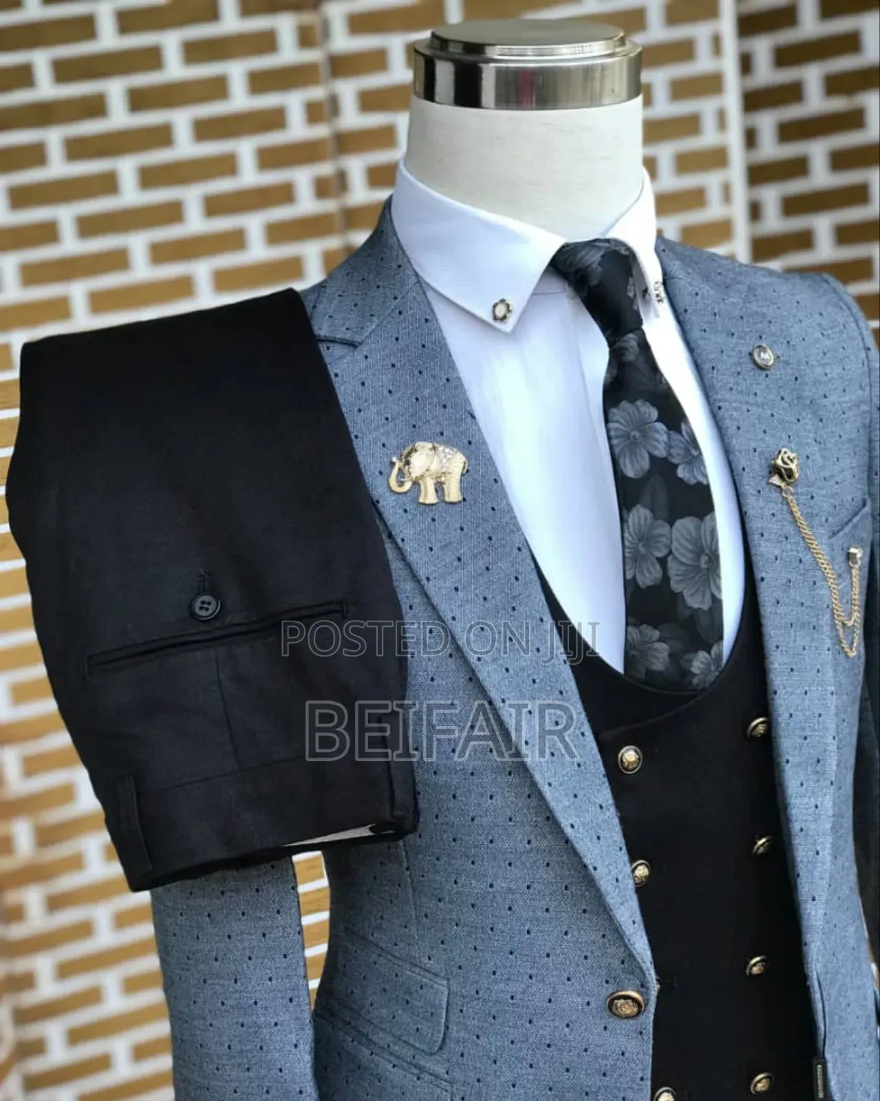 Men's Suits | Suti Za Kiume | Black and Grey