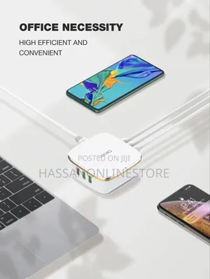 LDNIO A6704 -35w Desktop High Power Fast Charging UK 3 Pin