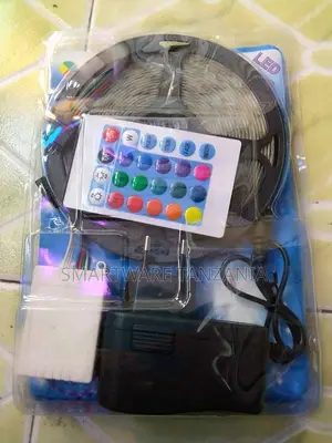5 Meter LED Strip Lights Led RGB Strip Light With Adaptor